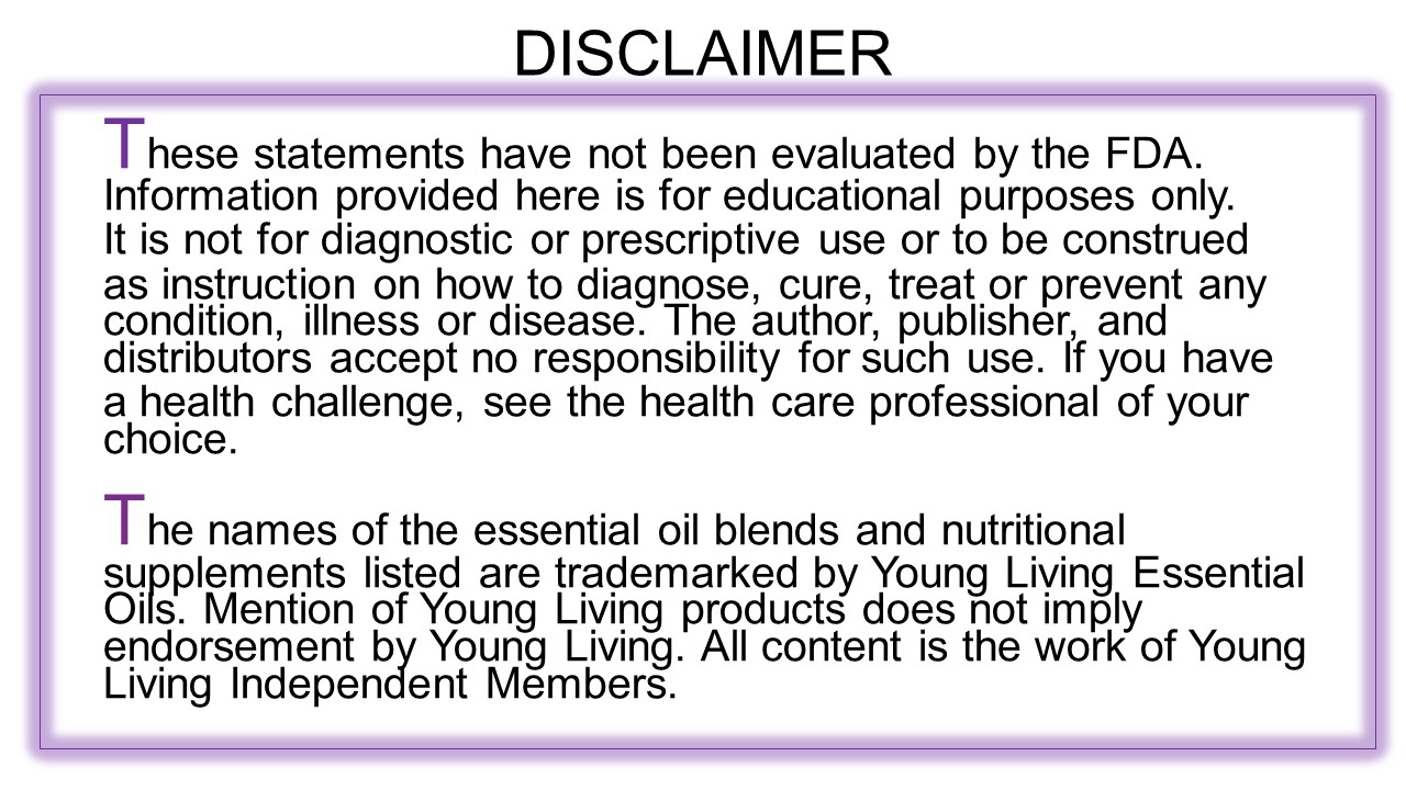 FDA disclaimer
